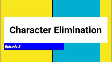 My Character Elimination Viewer Voting Episode 3