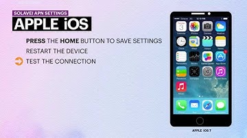 Solavei Apple iOS APN Settings | Solavei