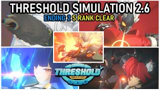NEW Threshold Simulation Ending 2 Ben Bigger / Billy / Miyabi Burnice / Manato / Banyue | ZZZ 2.6