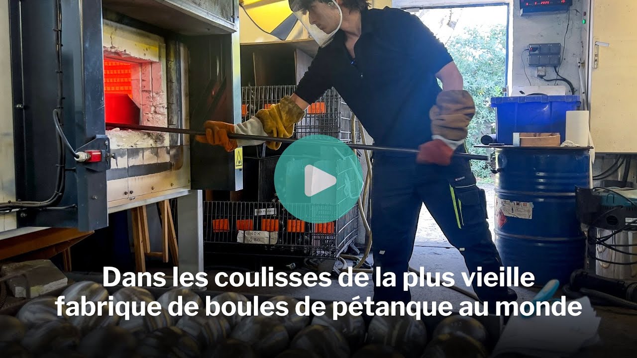 Dans les coulisses de la plus vieille fabrique de boules de pétanque au monde