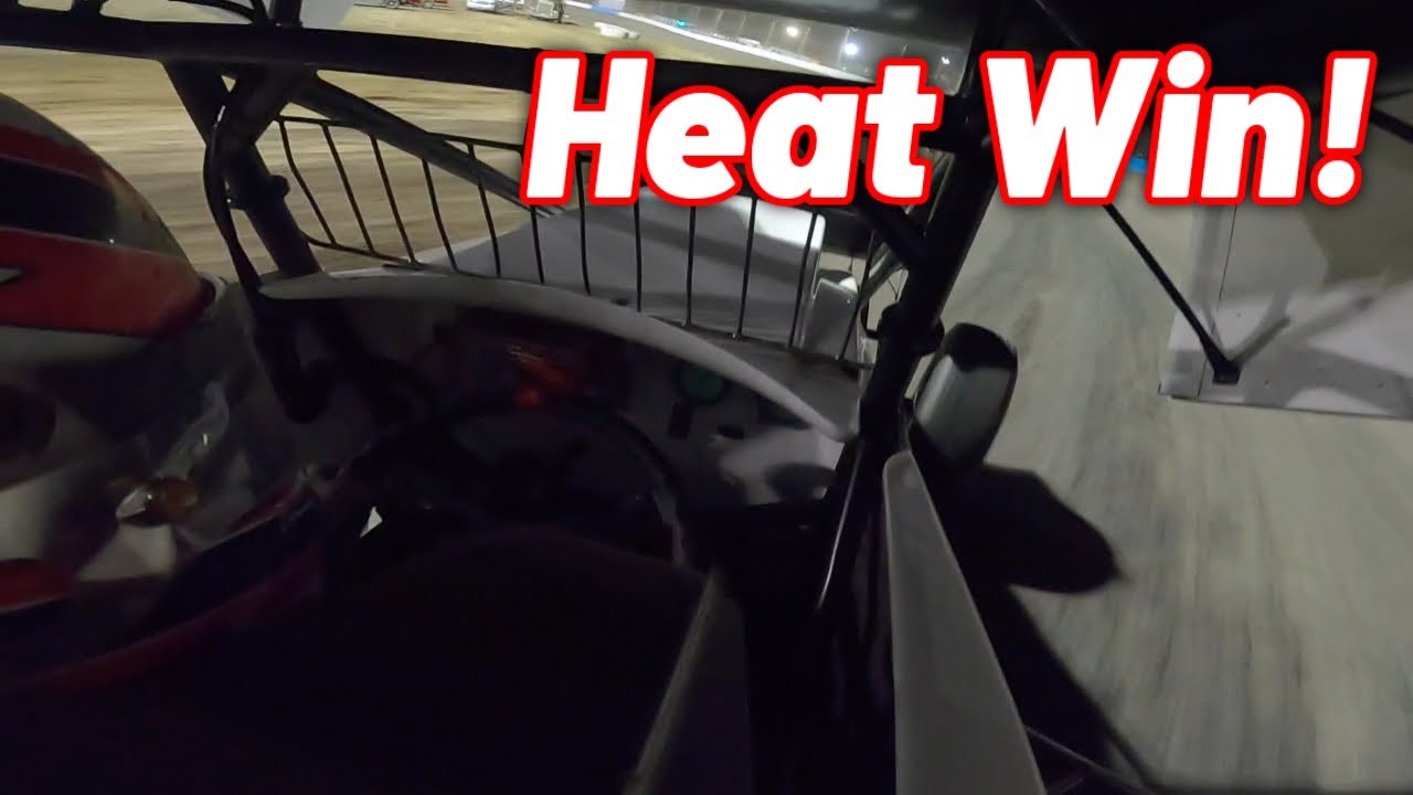 Tanner Holmes Heat Race Win At The Southern Oregon Speedway! (Limited Sprint Car)