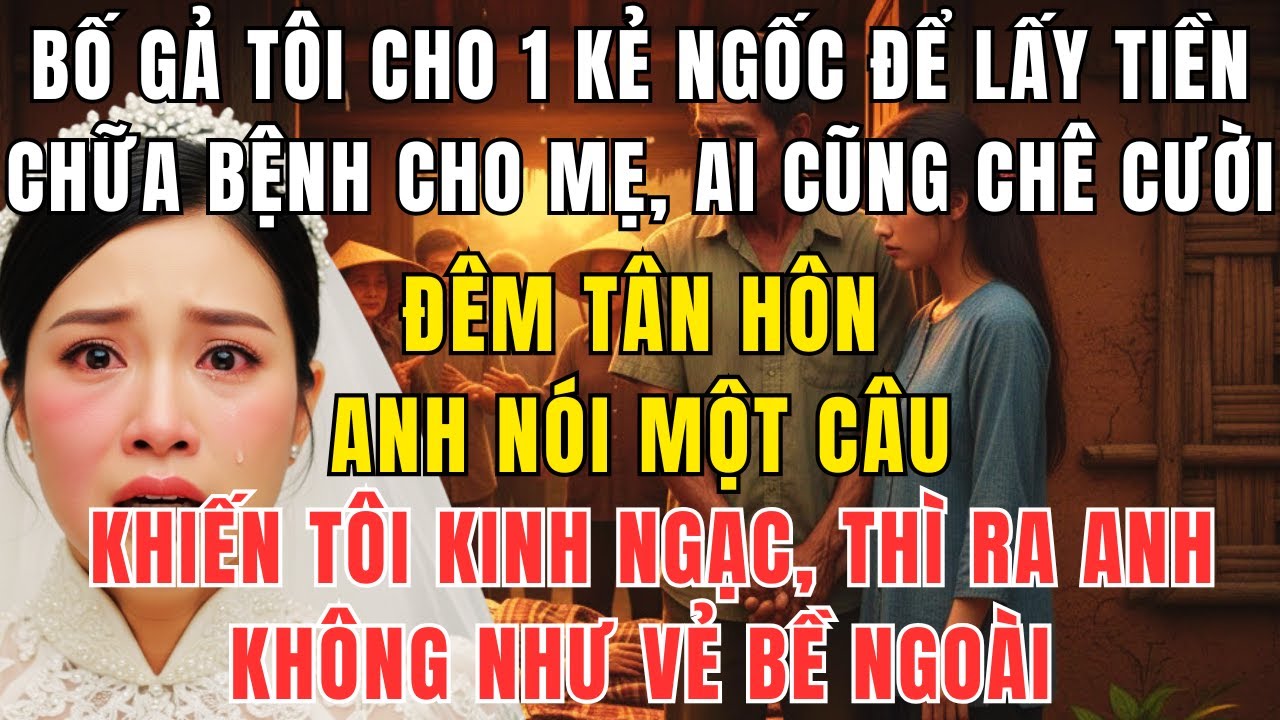 Bố Gả Tôi Cho Kẻ Ngốc Để Lấy Tiền Chữa Bệnh – Đêm Tân Hôn, Tôi Bàng Hoàng Trước Sự Thật