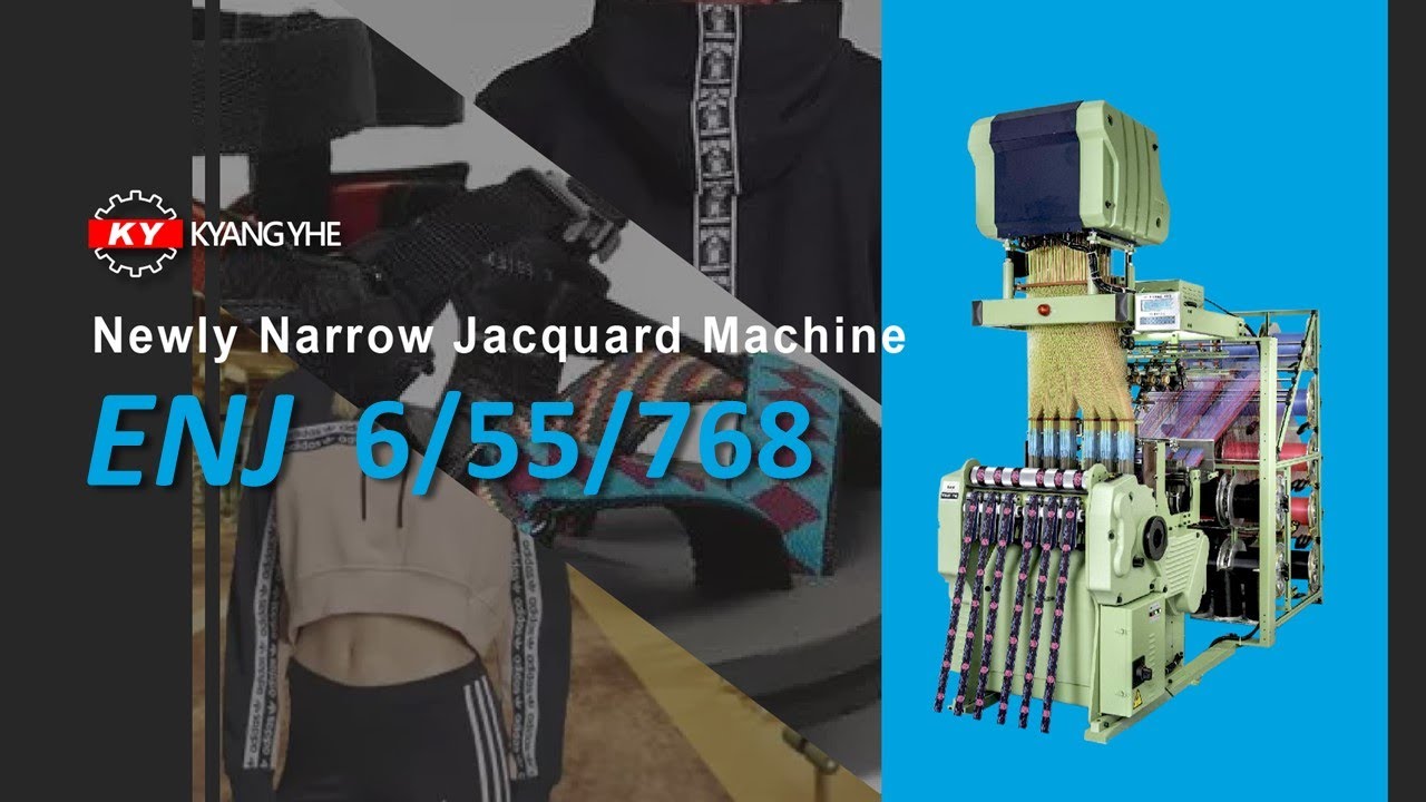 KY Newly Narrow Fabric Jacquard Loom Machine - ENJ 6/55/768