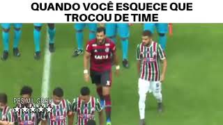 Quando vc esquece que trocou de time(pes mil grau)