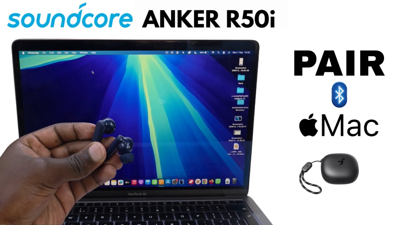 Soundcore R50i: How To Pair To Mac / MacBook