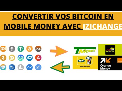Convertir Vos Bitcoin, Perfect Money Et Payeer En Mobile Money Avec Izichange