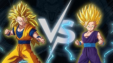 SS3 Goku (End) vs SS2 Gohan (Teen) - Dragon Ball: Sparking! Zero