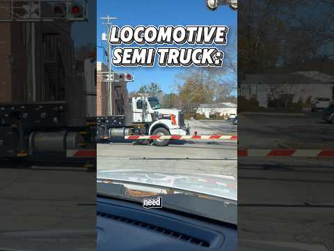 What kind of CDL do you need to drive a semi truck on railroad tracks #trucking #train #freightcar