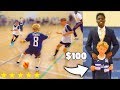 I Donated a KID Footballer $100 Football Boots If His Team WINS Soccer Match
