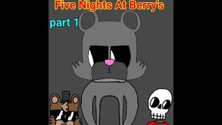 I CAN HEAR MY VOICE (Five Nights At Berry's Chapter 1 gameplay night 1 complete)