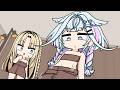 Suu’s towel won’t stay on for some reason【Hololive AnimatedClip/Eng sub】【Koganei Niko/Mizumiya Su】