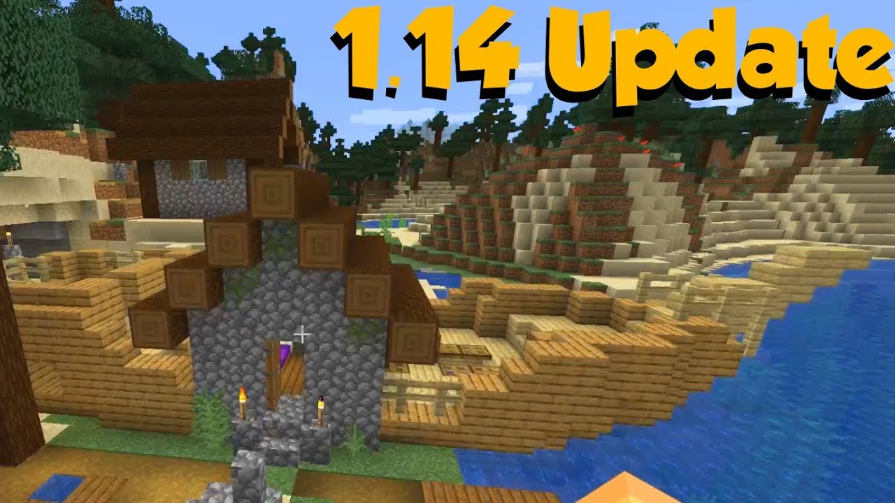 New Village Inside A Ship Minecraft 1 14 Seed Youtube