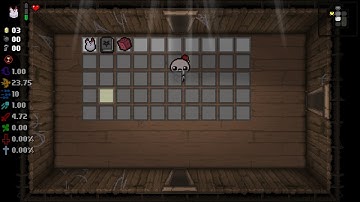 Binding of Isaac Mod: Active Item Hotbar and Inventory