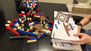 Lego Eiffel Tower! (Full Build Timelapse)