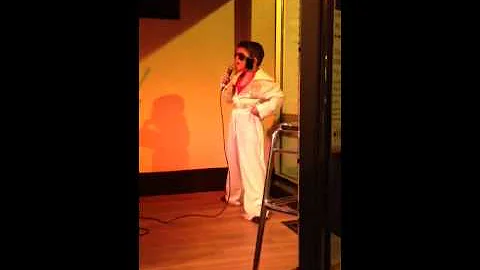 Brady as Elvis at VNO's