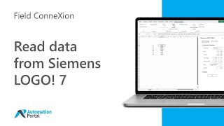 How to Read Siemens LOGO! 7 Values in Excel – Field ConneXion