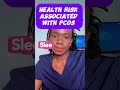 PCOS is not just a hormonal issue, it has actual health implications on women #pcos