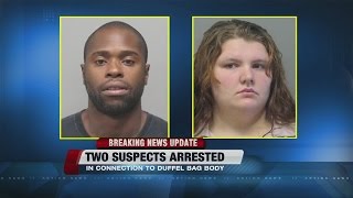 2 arrested in Louisiana for body found in duffel bag