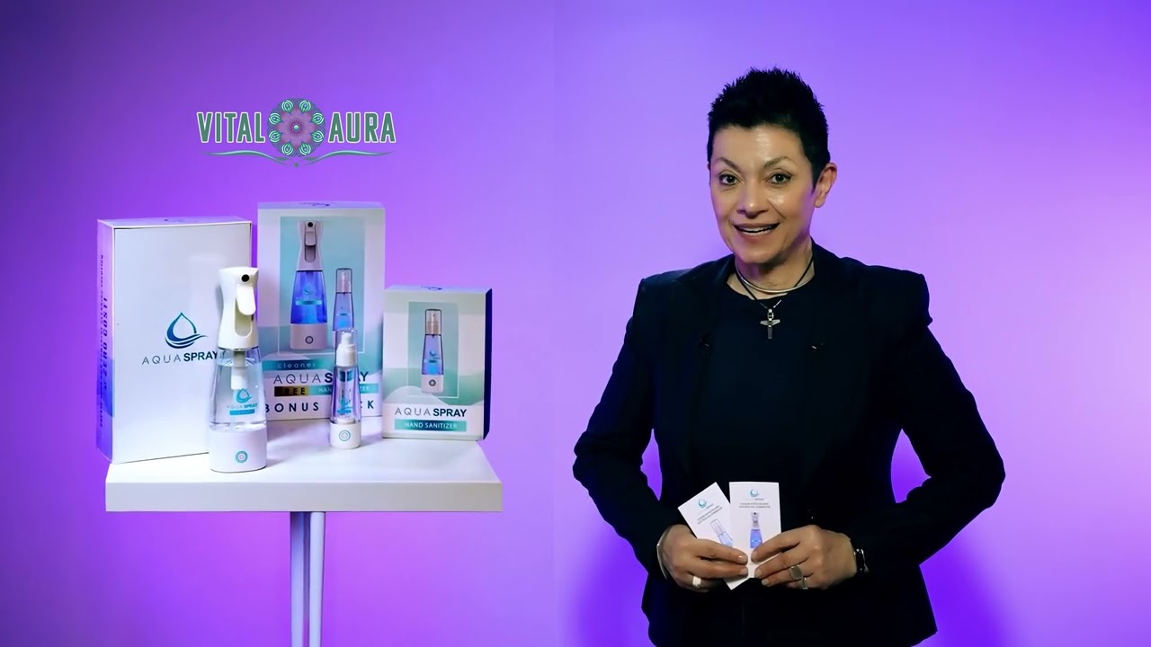 "Aquaspray Cleaner Sanitizer Combo: Make Your Own Cleaner for Free with Tap Water & Salt!"