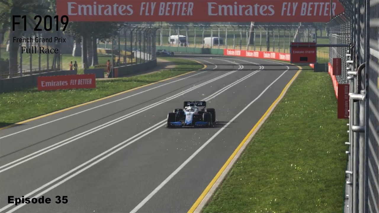 F1 2019 - French Grand Prix Episode 35 - Full Race