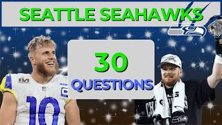 Ultimate Seattle Seahawks Quiz 🏈🔥  | 30 Questions Only True Fans Can Answer!