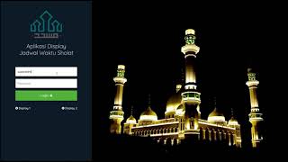 Mosque TV Display Application screenshot 4