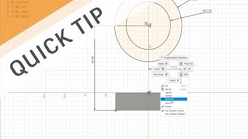 QUICK TIP: Aligned, Vertical, or Horizontal Dimension