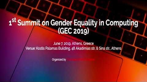 Greek ACM-W GEC 2019: Poster Flash Talks 2