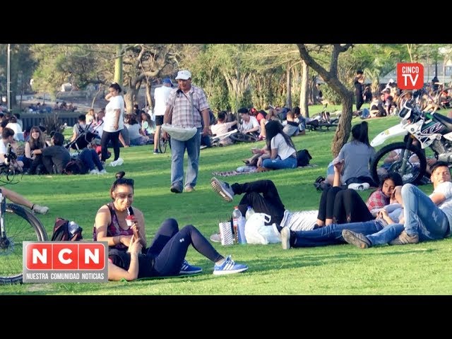 CINCO TV - Miles de personas celebraron el comienzo de la primavera y el Día del Estudiante en Tigre