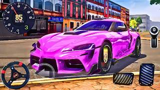 Driving School Simulator Toyota GR Supra - Android Gameplay screenshot 4