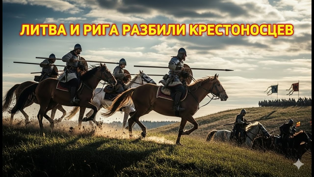 Битва при Гауйе 1298: как Витень сломал власть Ливонского ордена. Катастрофа  под Турайдой.