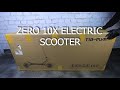 Zero 10x Electric Scooter Unboxing - TysyTube
