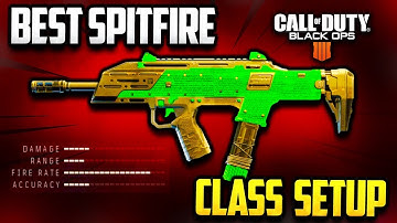 BLACK OPS 4 BEST SPITFIRE CLASS SETUP AFTER PATCH 1.14!😱 GUN OF THE WEEK EP 6! #Callofduty #BO4