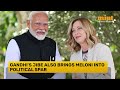 Rahul Gandhi’s ‘Huglomacy’ Dig At PM Modi Sparks BJP Backlash Over Meloni Remark