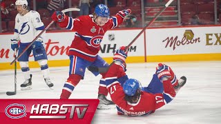 Anderson's diving goal wins it in OT | Ice-level view