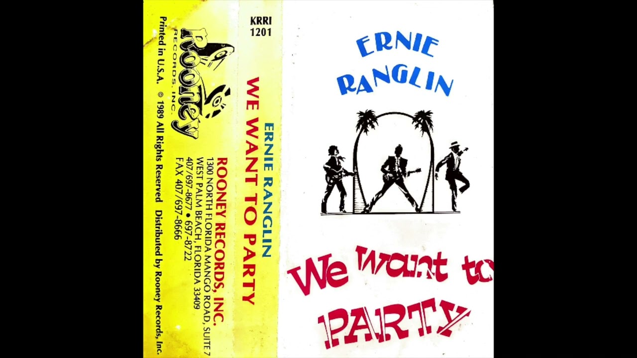 Ernie Ranglin "We Want to Party"  Reggae / Digi Murder / Roots / Rasta Rare Cassette Rip