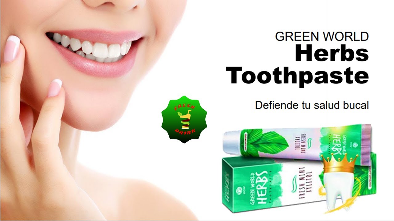 herbs toothpaste la mejor pasta dental de HGW 14 YouTube