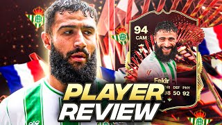 5⭐4⭐ 94 TOTS CHAMPIONS FEKIR PLAYER REVIEW | FC 24 Ultimate Team