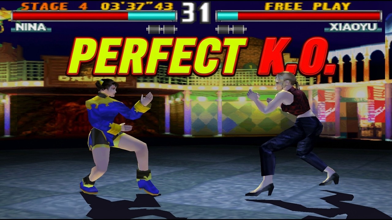 Tekken 3 Nina vs Xiaoyu – Impossible Boss Rush! [4K]