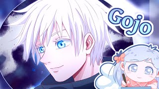 Gojo Satoru | Screenshot Redraw | Sketch and Line Art Timelapse