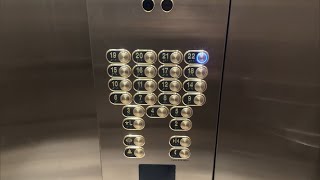 ThyssenKrupp Modded Dover Traction East Elevators at Hilton Vacation Club Polo Towers Las Vegas, NV