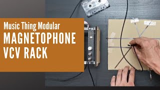 Music Thing Modular Magnetophone and VCV Rack