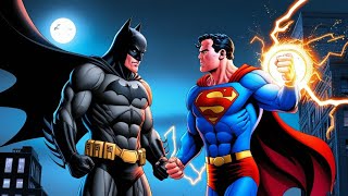 Batman vs Superman  Clash of Titans By AI