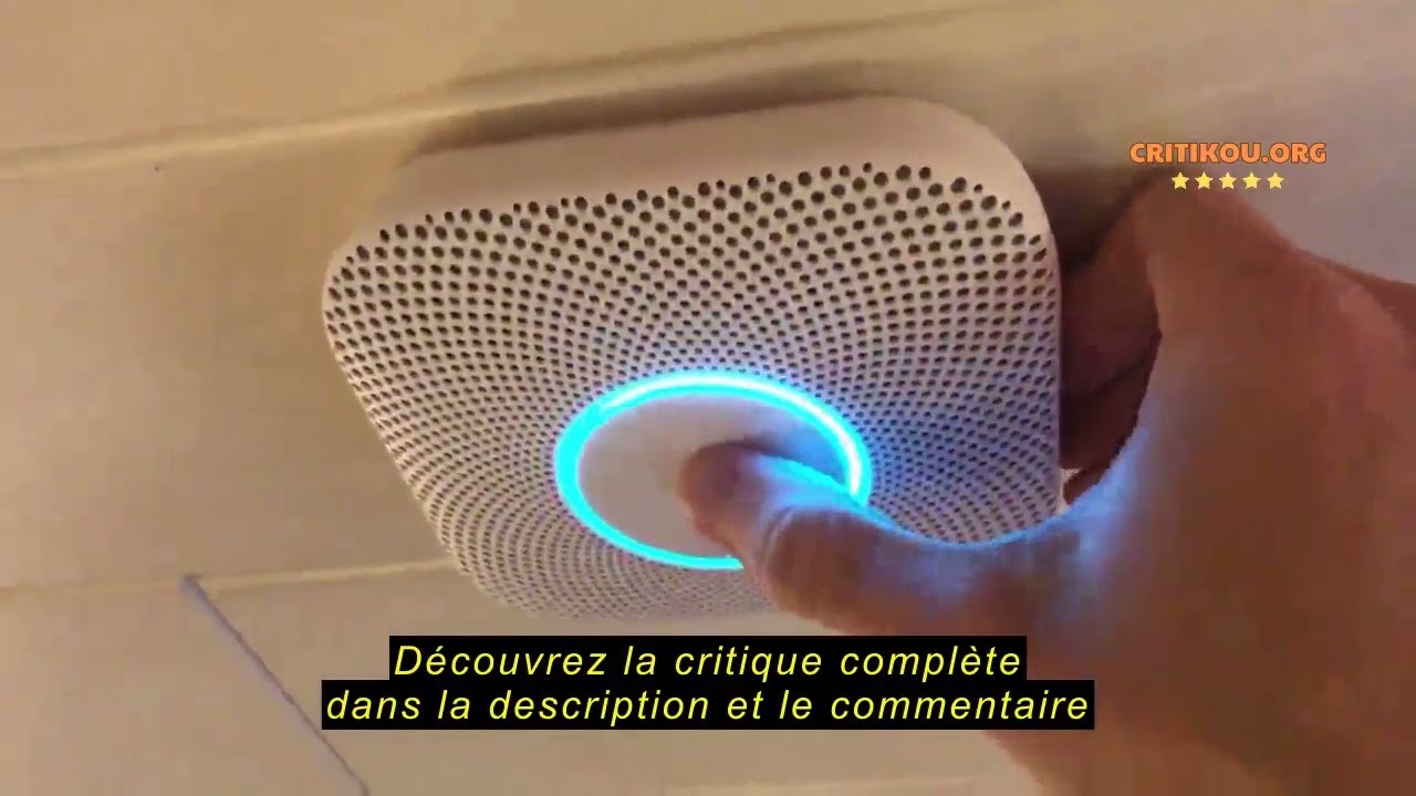 Avis sur la Google Nest Protect S3000bwde Détecteur de fumée et de monoxyde de carbone Blanc