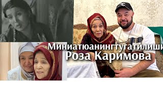 Роза Каримова айтилмаган гаплар.. Минатюрани тамом бўлиши..