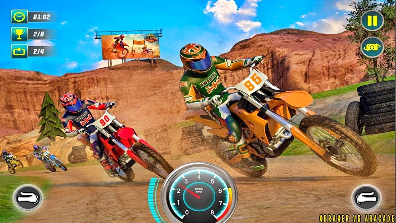 Xtreme Dirt Bike Racing OffRoad Motorcycle Driving Bike Racing