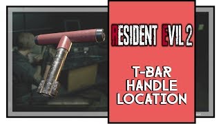 Resident Evil 2 Remake T-Bar Handle Location