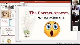 Bailey Family History Presentation 6-27-2021: We Speak Their Names!