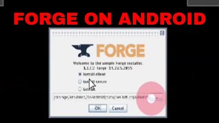 How to run Minecraft Forge on Android! screenshot 5