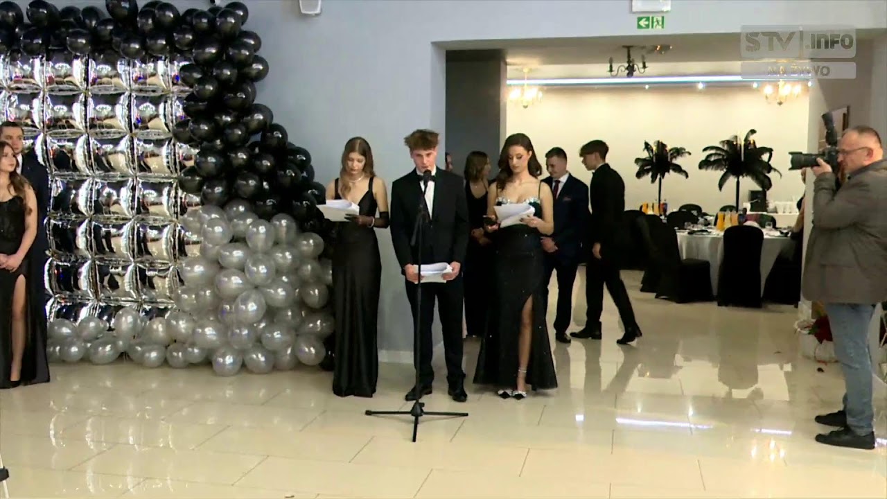 🟥 NA ŻYWO: Bal studniówkowy Zespołu Szkół Gastronomicznych i Hotelarskich w Sandomierzu